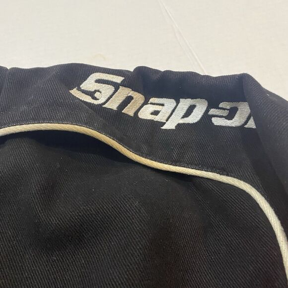 Choko Motorsports Snap On Racing Jacket Vintage Size XL Zip Up Coat Black Red - Picture 16 of 16